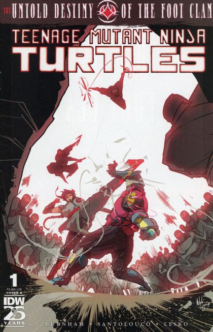 Teenage Mutant Ninja Turtles: The Untold Destiny of the Foot Clan #1B Nikola Cizmesija Variant