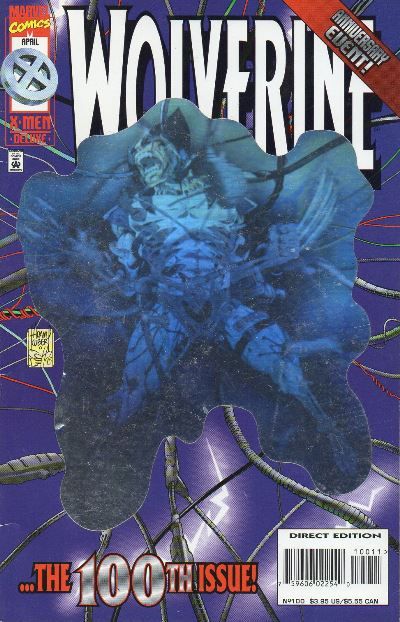 Wolverine, Vol. 2 #100A Hologram Direct Edition