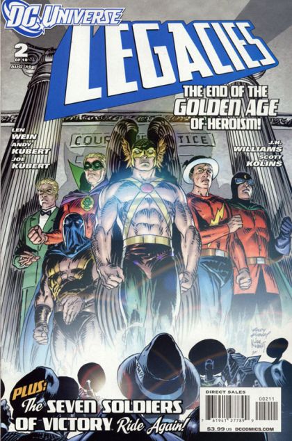 DC Universe: Legacies #2A Andy Kubert & Joe Kubert Regular Cover