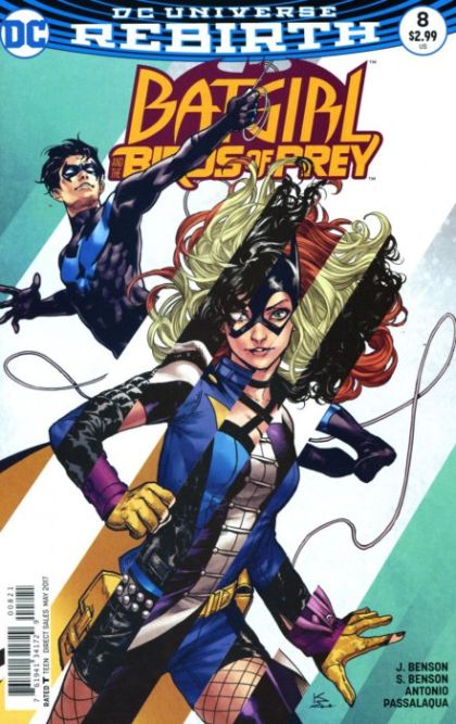 Batgirl And The Birds Of Prey #8B Variant Cover