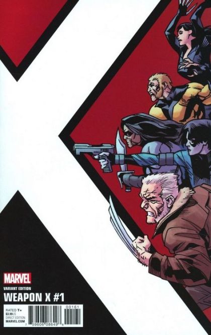 Weapon X, Vol. 3 #1F Leonard Kirk Corner Box 1:10 Retailer Incentive Variant Cover