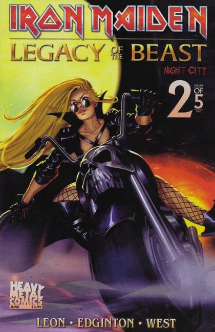 Iron Maiden: Legacy of The Beast, Vol. 2 #2B Navigator Games Variant
