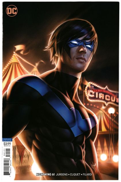 Nightwing, Vol. 4 #61B Variant Warren Louw Cover