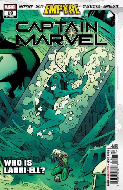 Captain Marvel, Vol. 11 #18C 2nd Printing Cory Smith