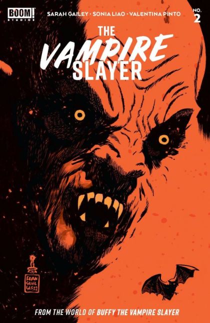 The Vampire Slayer #2B Francesco Francavilla Blood Red Foil Stamp Variant
