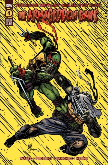 Teenage Mutant Ninja Turtles: The Armageddon Game #4C Kevin Eastman Variant