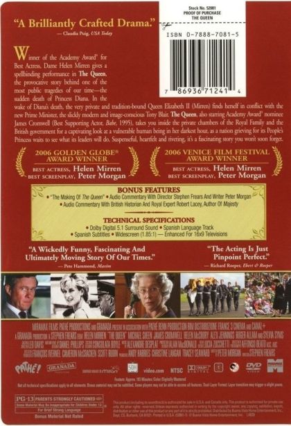 The Queen (2006) - DVD