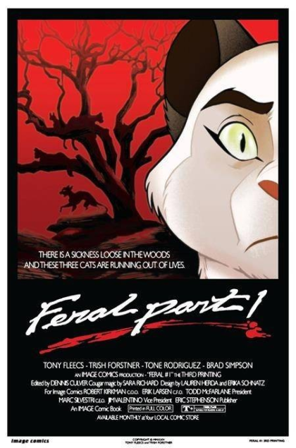 Feral #1AH 3rd Printing Trish Forstner & Tony Fleecs