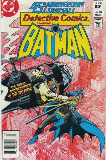 Detective Comics, Vol. 1 #512B Newsstand Edition