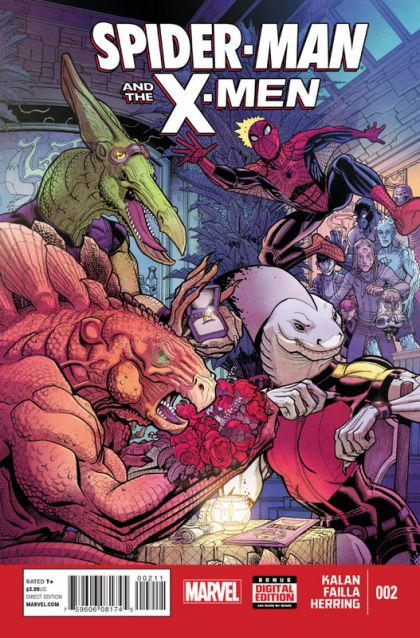 Spider-Man & The X-Men #2A Regular Nick Bradshaw Cover