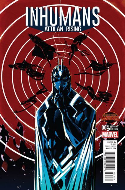 Inhumans: Attilan Rising #4C Variant Manga Cover