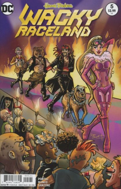 Wacky Raceland #5B Variant Dan Parent Cover
