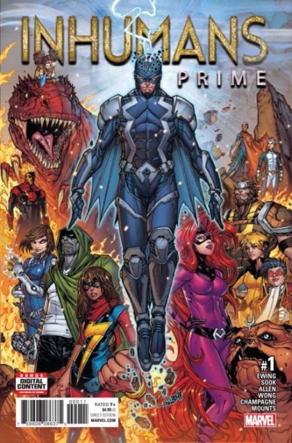Inhumans: Prime #1A Regular Jonboy Meyers Cover