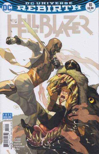 Hellblazer, Vol. 2 #10B Variant Yasmine Putri Cover