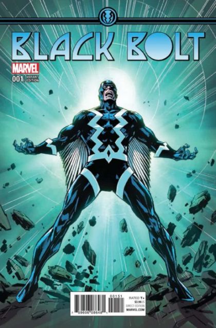 Black Bolt #1E Incentive Variant Cover
