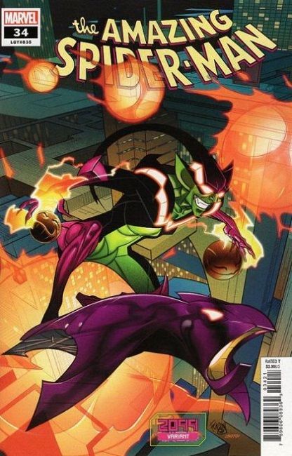 The Amazing Spider-Man, Vol. 5 #34B Pasqual Ferry 2099 Variant Cover