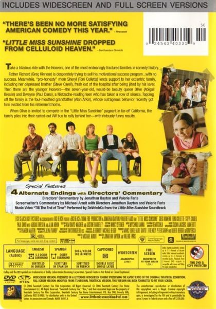 Little Miss Sunshine (2006) - DVD