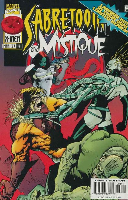 Sabretooth and Mystique #4A Direct Edition