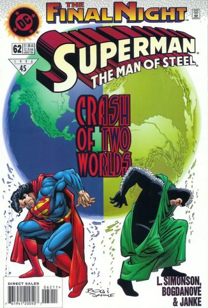 Superman: The Man of Steel #62A Direct Edition