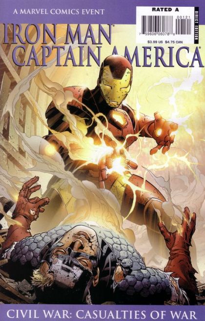Iron Man/Captain America: Casualties of War #1B Iron Man Variant Cover
