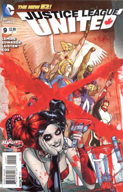 Justice League United #9B Mikel Janín Harley Quinn Variant