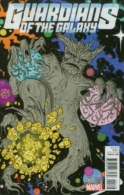 Guardians of the Galaxy, Vol. 4 #1J Incentive Mike Allred Kirby Monster Variant Cover