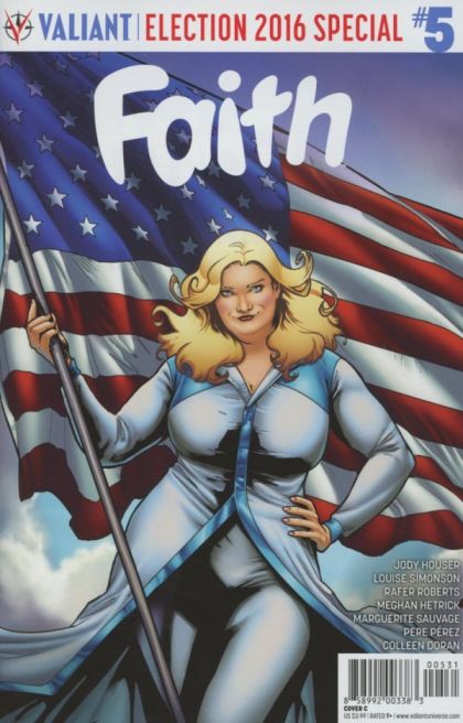 Faith (Valiant Entertainment), Vol. 2 #5C Variant Carmen Carnero Cover