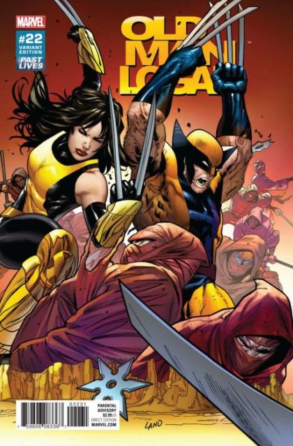 Old Man Logan, Vol. 2 #22C Greg Land	Past Lives Variant (1:10)