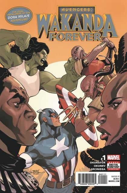 Wakanda Forever: Avengers #1A Regular Terry Dodson Cover