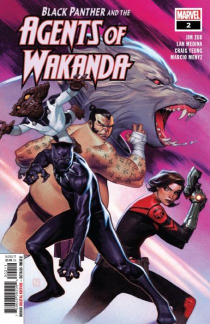 Black Panther and the Agents of Wakanda #2A Jorge Molina Regular Cover