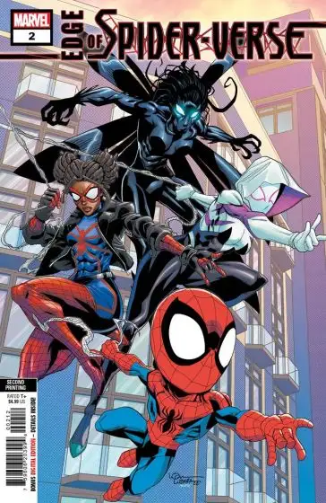Edge of Spider-Verse, Vol. 2 #2O 2nd Printing Logan Lubera
