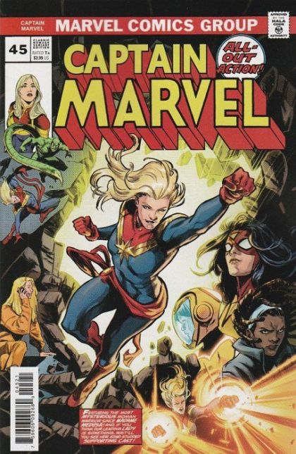 Captain Marvel, Vol. 11 #45B Carmen Carnero Classic Homage Variant