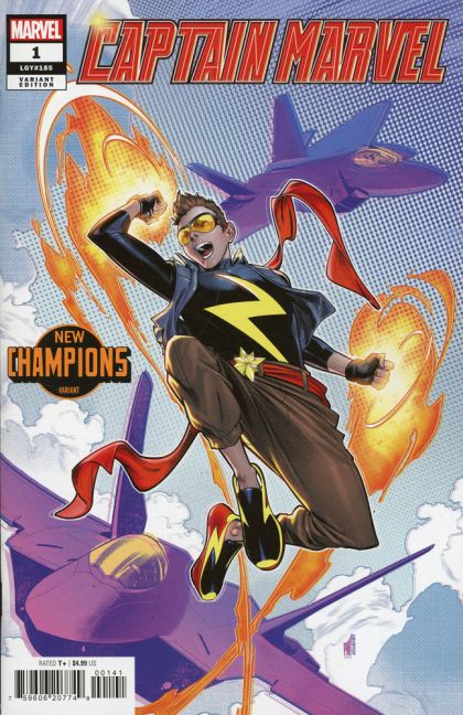 Captain Marvel, Vol. 12 #1C Paco Medina New Champions Variant