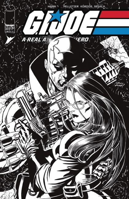 G.I. Joe: A Real American Hero 2023 (Image) #307B Andy Kubert B&W Variant