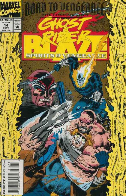 Ghost Rider / Blaze: Spirits of Vengeance #14A Direct Edition