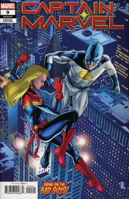 Captain Marvel, Vol. 11 #9B J.G. Jones Bring On The Bad Guys Variant