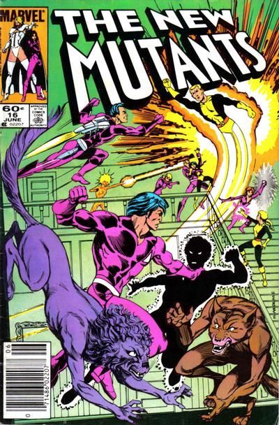 New Mutants, Vol. 1 #16B Newsstand Edition