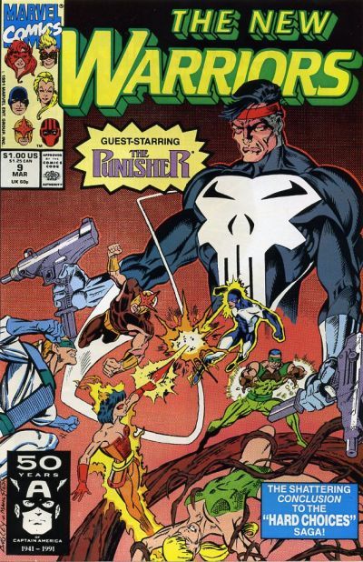 The New Warriors, Vol. 1 #9A Direct Edition