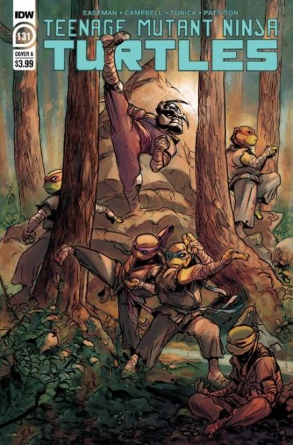 Teenage Mutant Ninja Turtles, Vol. 5 #131A Regular Pablo Tunica Cover