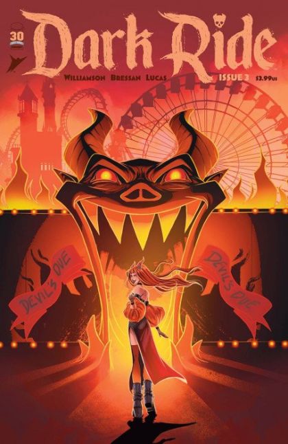 Dark Ride #3C Sweeney Boo Cover