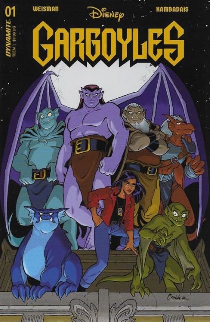 Gargoyles (Dynamite) #1B Amanda Conner Color Variant