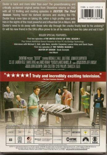 Dexter: Season 3 - DVD
