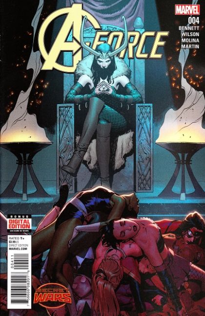A-Force, Vol. 1 #4A Jorge Molina Cover