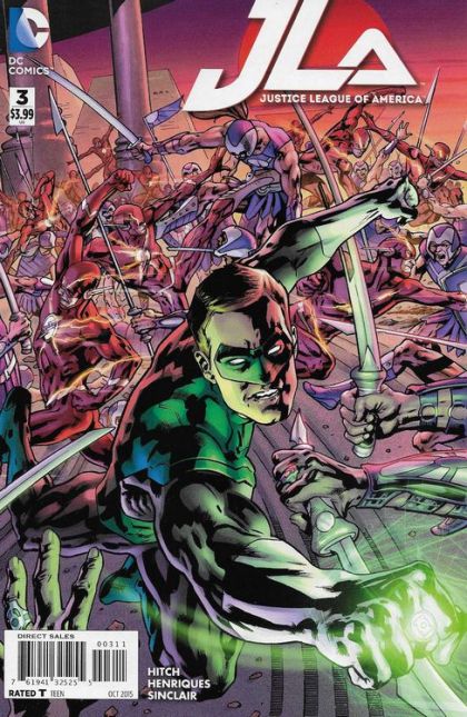 Justice League of America, Vol. 4 #3A Bryan Hitch Regular Cover