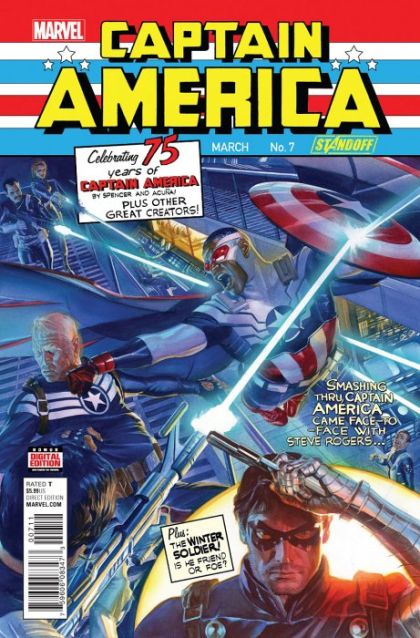 Captain America: Sam Wilson #7A Regular Alex Ross Cover