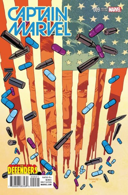 Captain Marvel, Vol. 10 #9B Defenders Variant