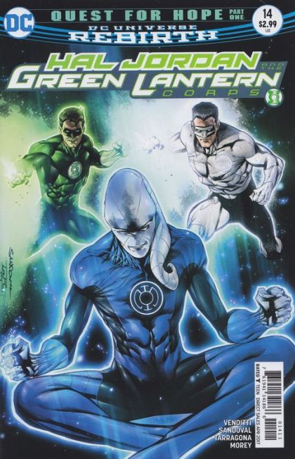 Hal Jordan and the Green Lantern Corps #14A Rafa Sandoval Regular Cover