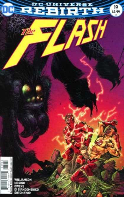Flash, Vol. 5 #19B Variant Dave Johnson Cover