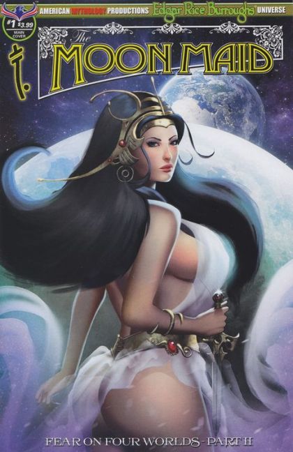 Moon Maid #1A Mike Wolfer Cover