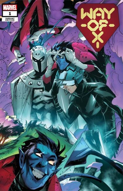 Way of X #1C Variant Federico Vicentini Wraparound Cover